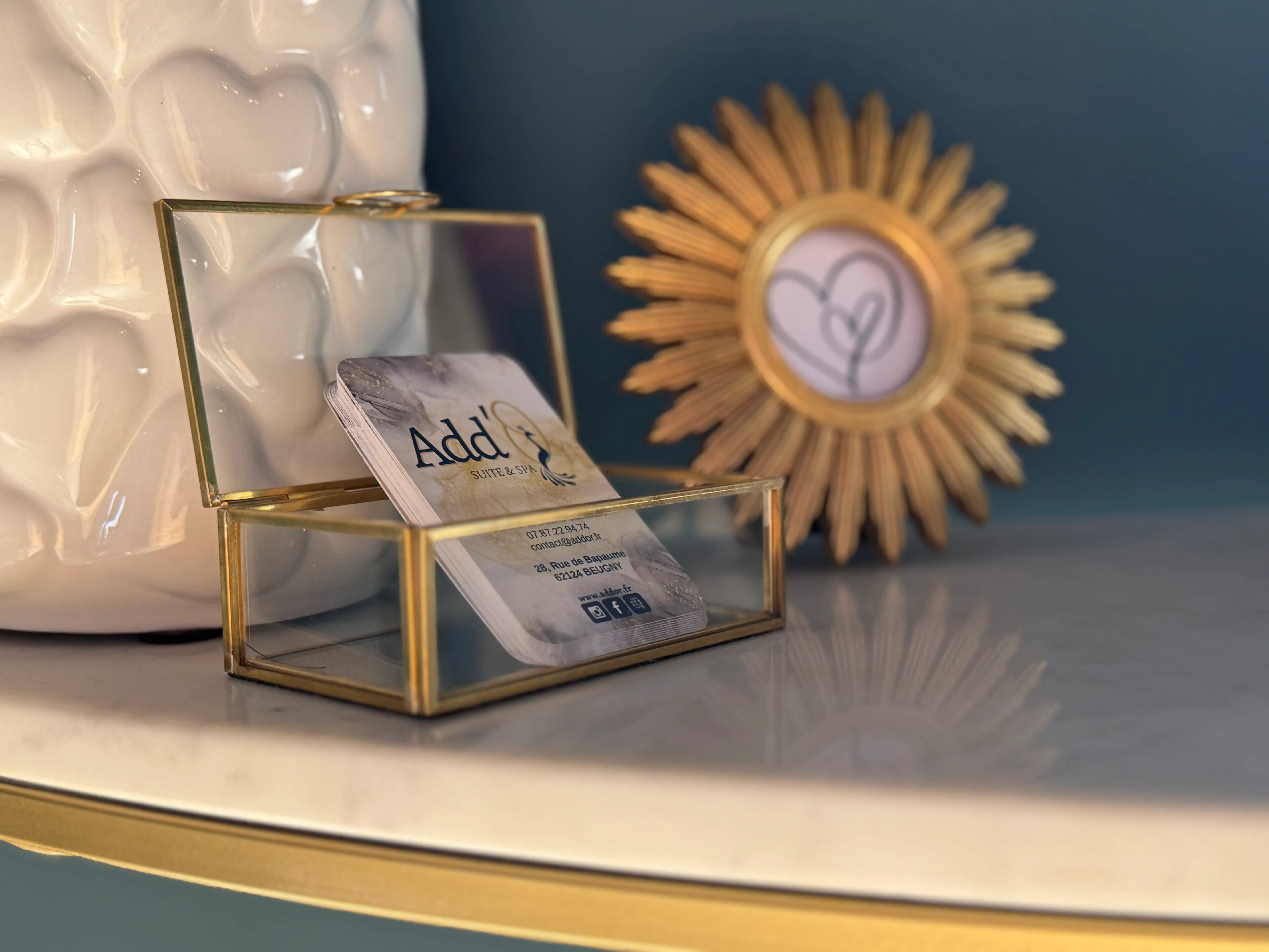 Machine à café et équipements suite spa Arras